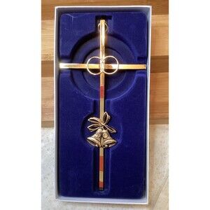 50th Anniversary Cana Cross With a Symbolic Intertwined Chalice Design Boxed 8"